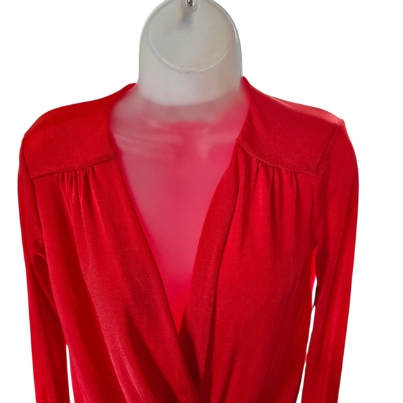 Free People Vibrant Red Bodysuit - Picture 3 of 10